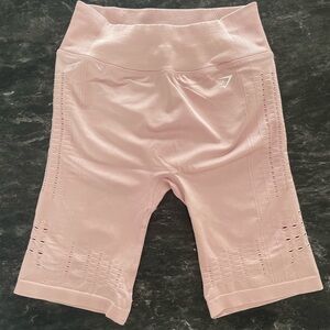 Gymshark Light Pink Athletic Shorts